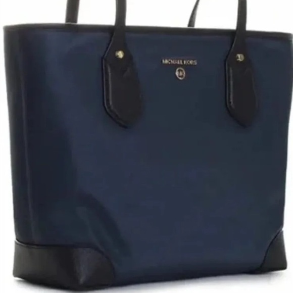 Michael Kors Ladies Eva Small Nylon Gabardine Tote Bag NWT - Picture 1 of 9
